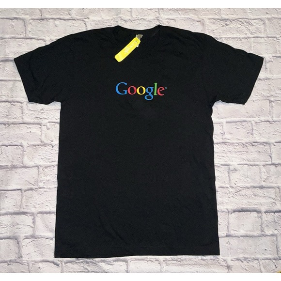 Google T-Shirt‎ Men's Medium Made in The USA NWT - Picture 1 of 6